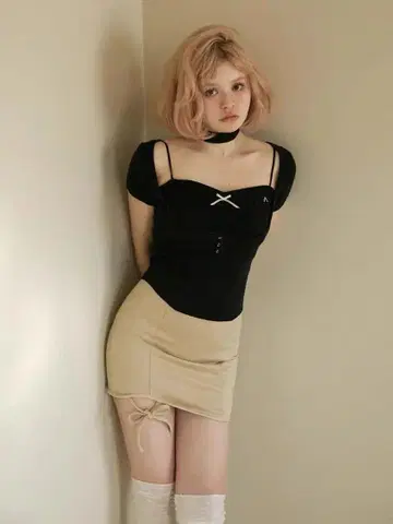 andmary 프리다 니트 세트 블랙 1