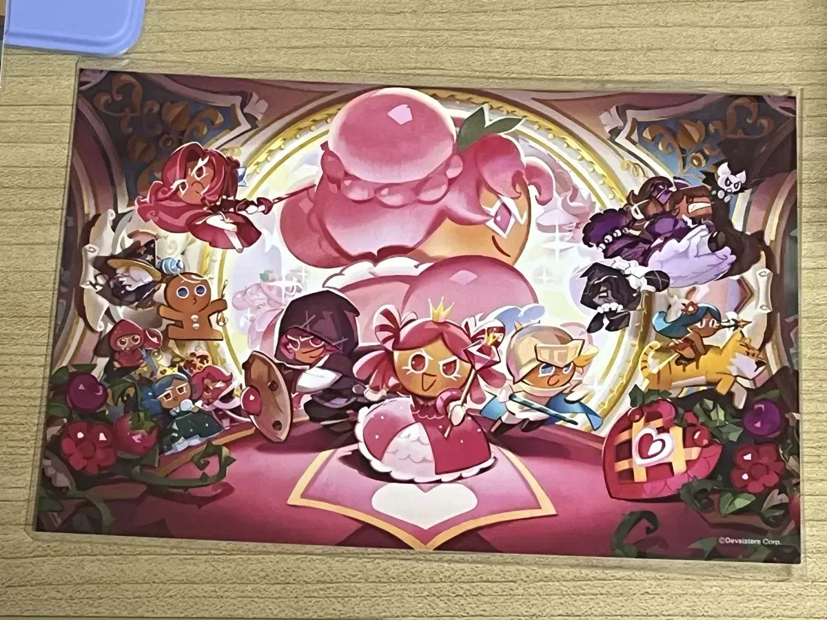 Cookie Run Kingdom Hollyberry Cookie Postcard