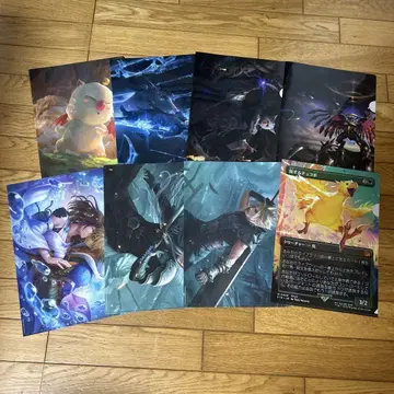 FINAL FANTASY 클리어 파일 8종 세트 컴플리트 로손