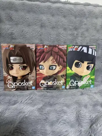 Qposket 나루토 3개 세트