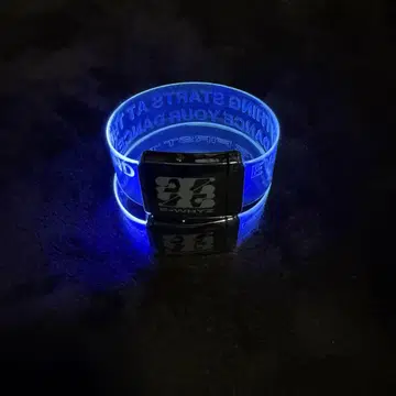 ExWHYZ 라이트 밴딩 파란색