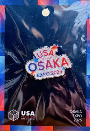 USA Pavilion Osaka Expo 2025 핀 배지