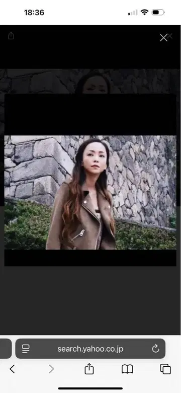 아무로가 착용한 라이더 자켓