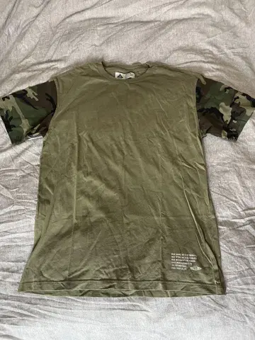 CHALLENGER 카모플라쥬 티셔츠 카키 size L