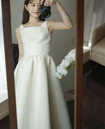 라우베블랑 3웨이 자카드 드레스