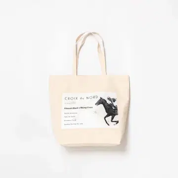 크로와 듀놀 토트백 내추럴 경마