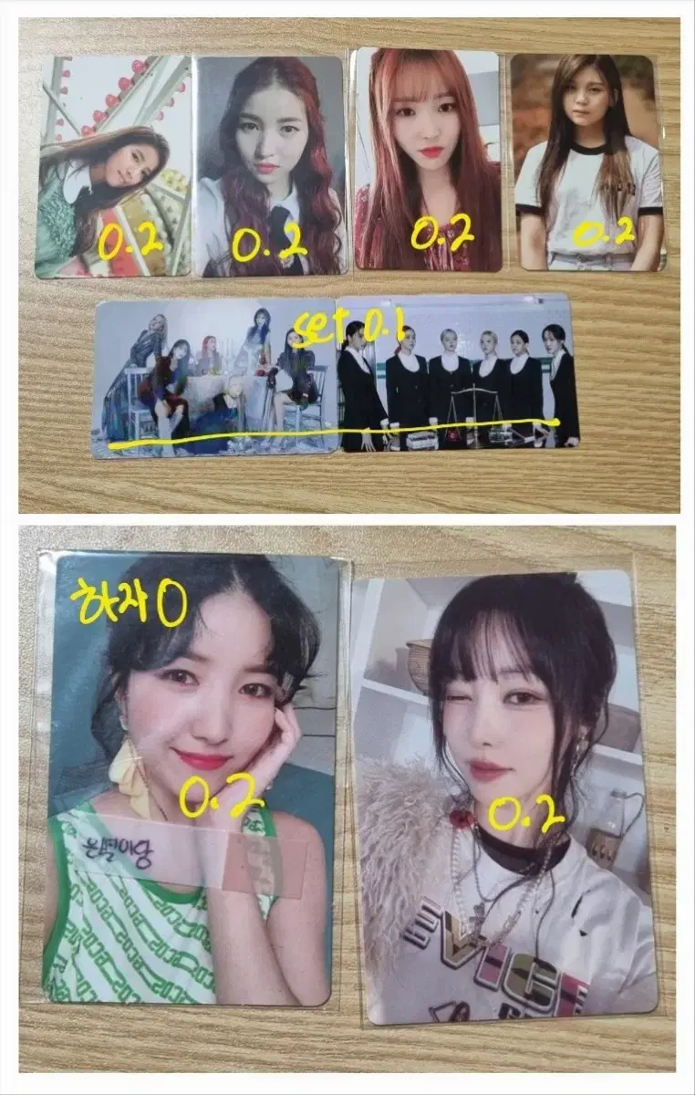 여자친구 포카 판매합니다!