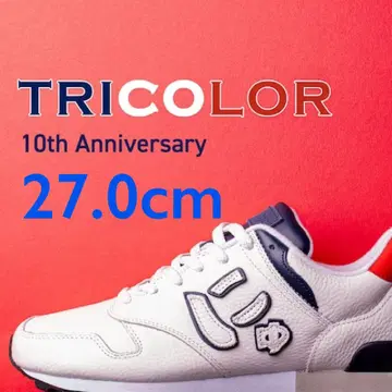 TRICOLOR 10th Anniversary 스니커즈 27.0cm