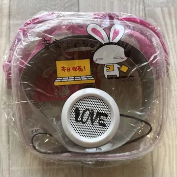 LOVE 토끼 스피커 백