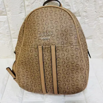 GUESS 로고 프린트 백팩