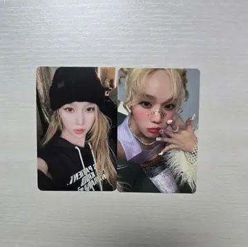 윈터 트레이딩 카드 aespa Hot Mess Whiplash