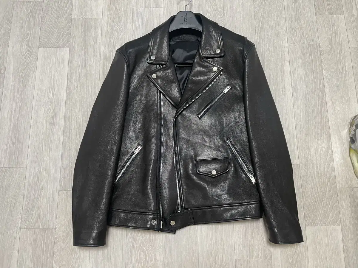Noir Larmes Leather Jacket 50