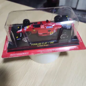 페라리 F1-87 1987 Gerhard Berger 1/43