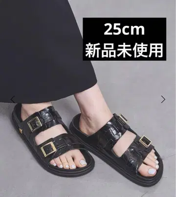 버켄스탁 악어 엠보싱 샌들 St. Barth