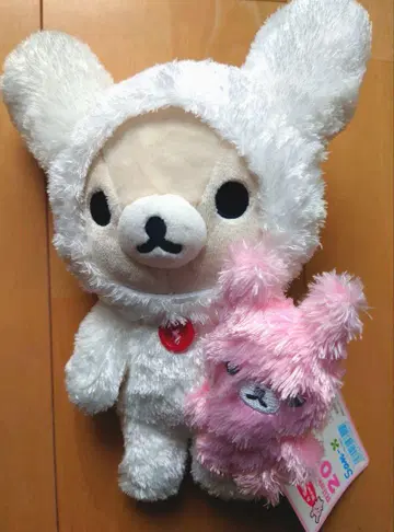코리락쿠마 스토어 한정판 정월 봉제 인형 2011년 토끼