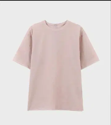 스터닝 루어 시어 T 블라우스 핑크