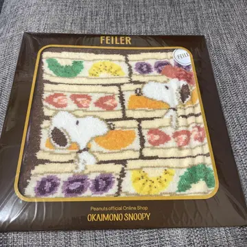 FEILER 스누피 타월 손수건 약 25cm
