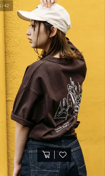 tombonia 별주 NY 트래블 반팔 티셔츠
