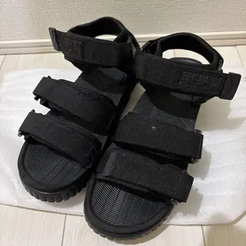 SHAKA 블랙 스포츠 샌들