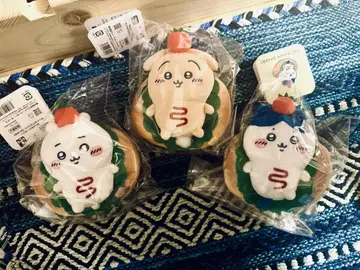 치이카와 베이커리 샌드 마스코트 3개 세트