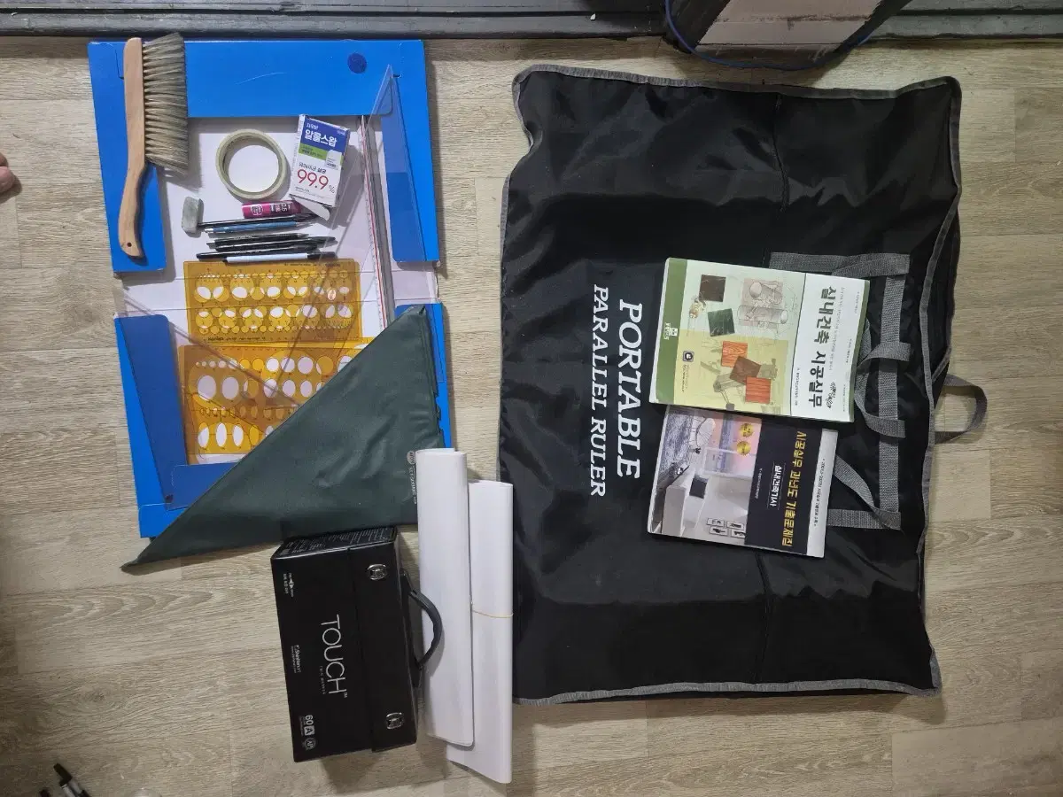 ShinHan Art a Set Markers, Interior Architecture Engineer Practical Exam Supplies, etc.