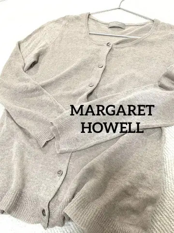 MARGARET HOWELL 마가렛호웰 린넨 가디건