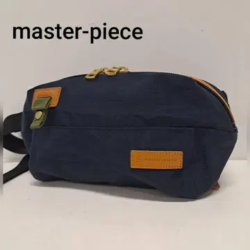 컨디션 최상 master-piece Link V2 힙색 네이비
