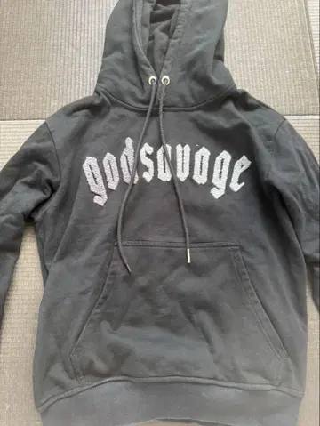 godsavage 후드 부착 후드티와 스웨트 팬츠 세트