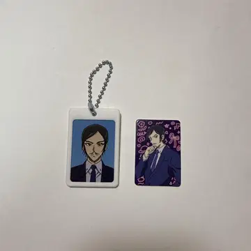 명탐정 코난 모로후쿠 타카아키 증명 사진 가챠가챠 키링