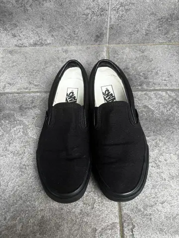 VANS (반스) 슬립온 블랙 검정