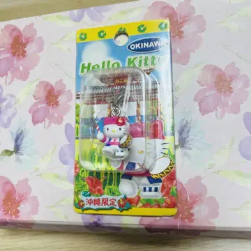 레어 오키나와 한정판 헬로키티 스트랩