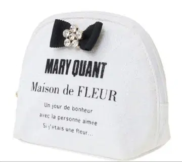 Madison de FLEUR 마리콴트 파우치 화이트