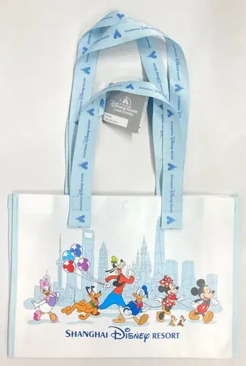 상하이 디즈니 리조트 쇼핑백 MICKEY & FRIENDS S 사이즈