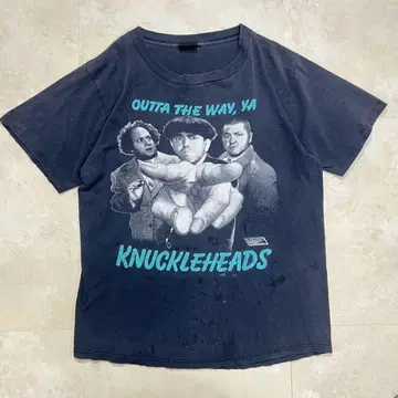 90s USA제 The Three Stooges 3 바보 대장 티셔츠 L
