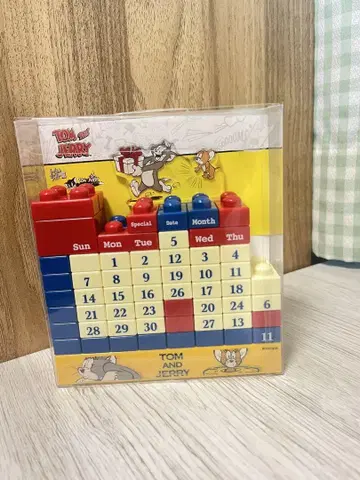 톰과 제리 블록 달력