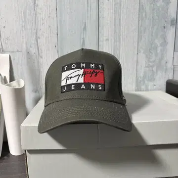 TOMMY 캡 카키