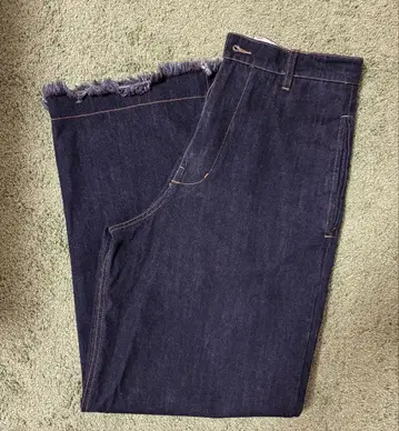 소에르테 데님 팬츠 프린지