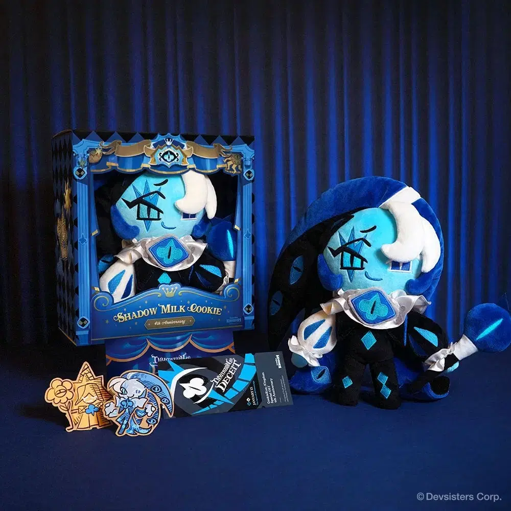 Cookie Run: Kingdom Carnival of Lies Shadow Milk Cookie Doll 1st Preorder