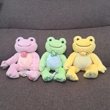 피클스 후르츠 마르쉐 빈 인형 (무스카트, 레몬, 피치)