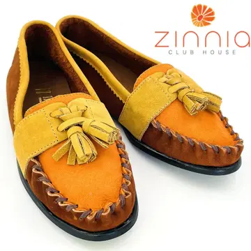 ZINNIA CLUB HOUSE 모카신 로퍼 여성용 23.5cm
