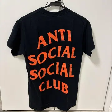 ANTI SOCIAL SOCIAL CLUB 티셔츠 S 사이즈 블랙