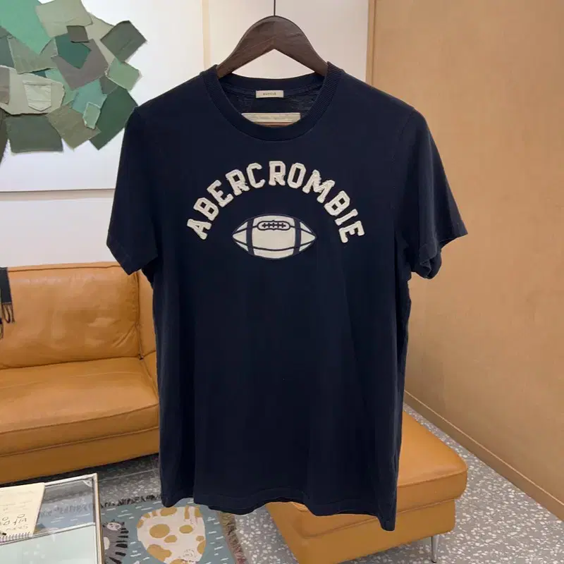 Abecrombie & Fitch Vintage Arch Logo Short Sleeve T-shirt 95 C03525