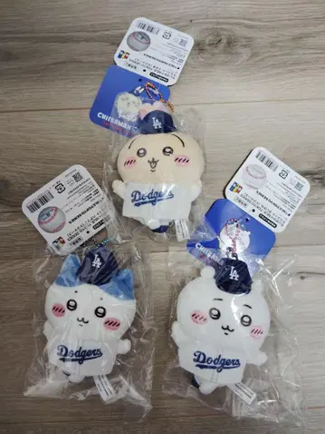 치이카와 MLB TOKYO SERIES 마스코트 다저스 세트