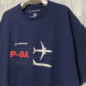 판매품  미국 해군  보잉 P-8A POSEIDON 빅 티셔츠  항공기