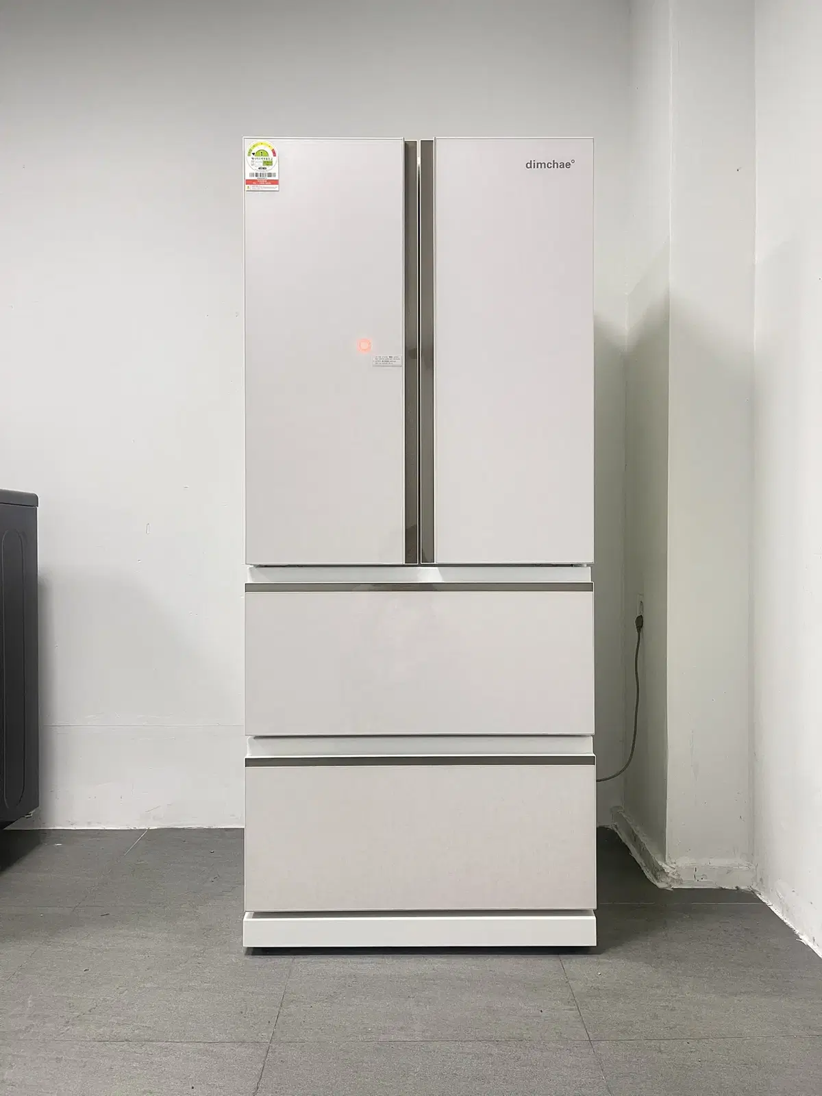 605 Dimchae 468-liter Used Side-by-Side Kimchi Refrigerator, Stand Type Used Kimchi Refrigerator, Efficiency