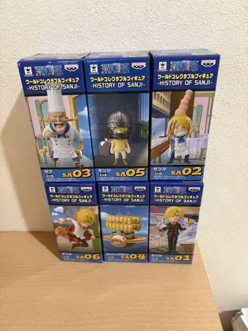 월드 컬렉터블 피규어 월드 컬렉션 history of sanji