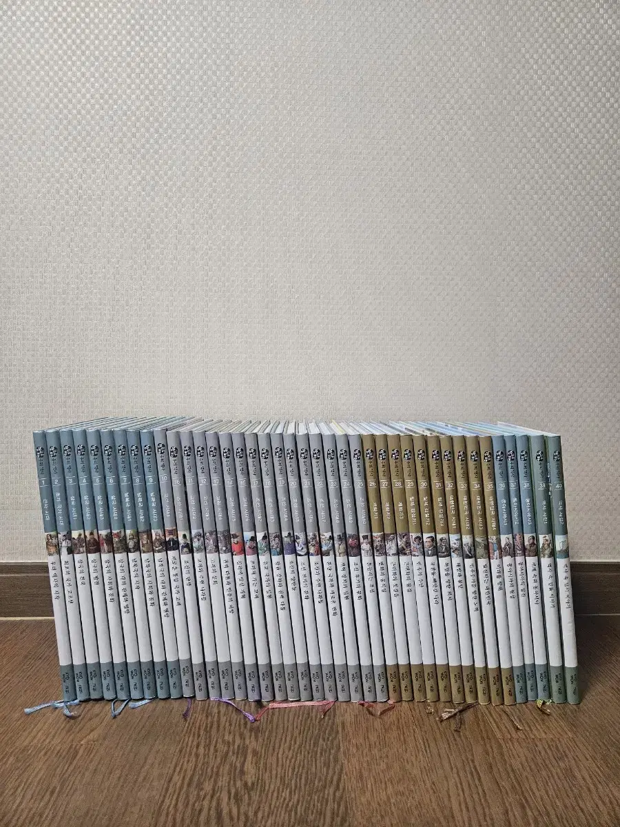 교원전집 눈으로보는우리역사 40권 (새책수준,완벽구성)