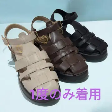 거의 새상품 샌들