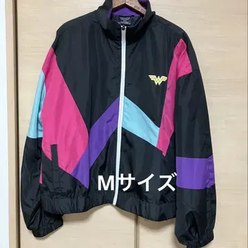 택 포함 새상품 원더우먼 1984 공개 기념 트랙 자켓 점퍼 M 사이즈