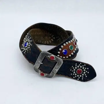 A17131 ACE WESTERN BELT 빈티지 스터드 벨트 W32